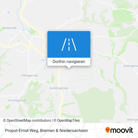 Propst-Ernst-Weg Karte
