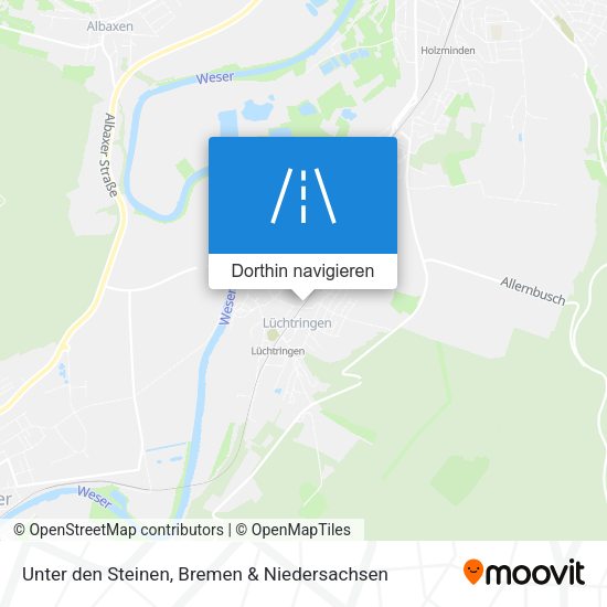 Unter den Steinen Karte