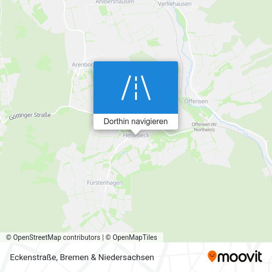 Eckenstraße Karte