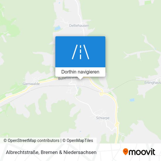 Albrechtstraße Karte