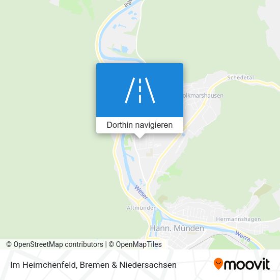 Im Heimchenfeld Karte