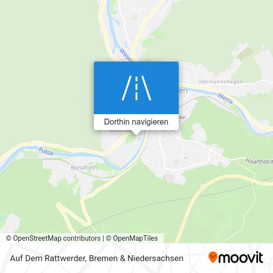 Auf Dem Rattwerder Karte