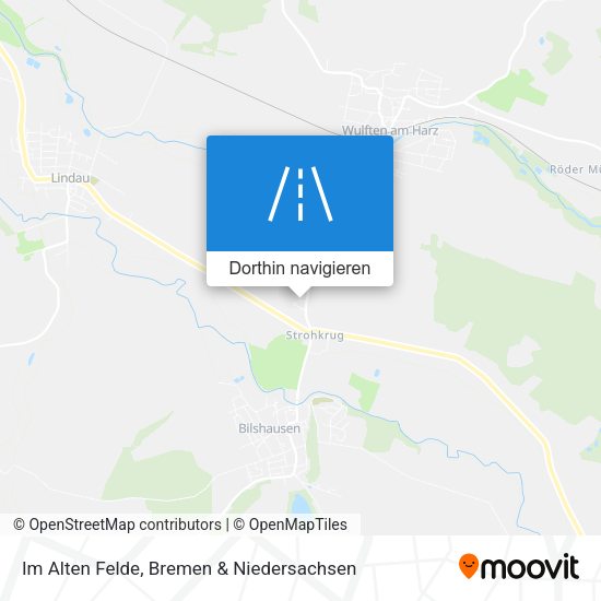 Im Alten Felde Karte