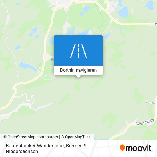 Buntenbocker Wanderloipe Karte