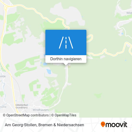 Am Georg-Stollen Karte