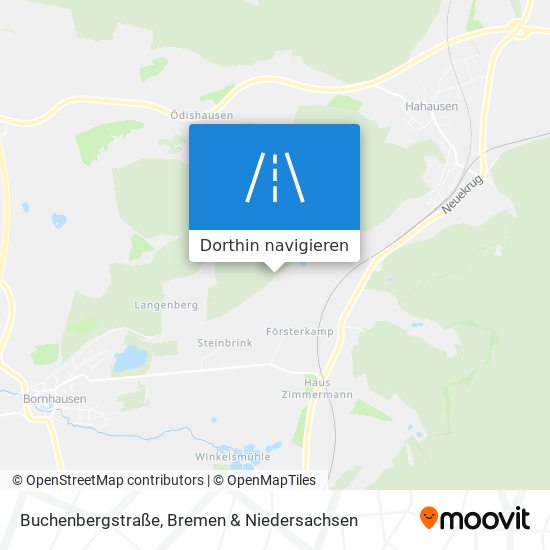 Buchenbergstraße Karte