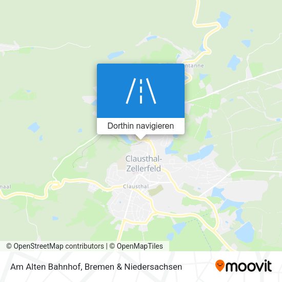 Am Alten Bahnhof Karte
