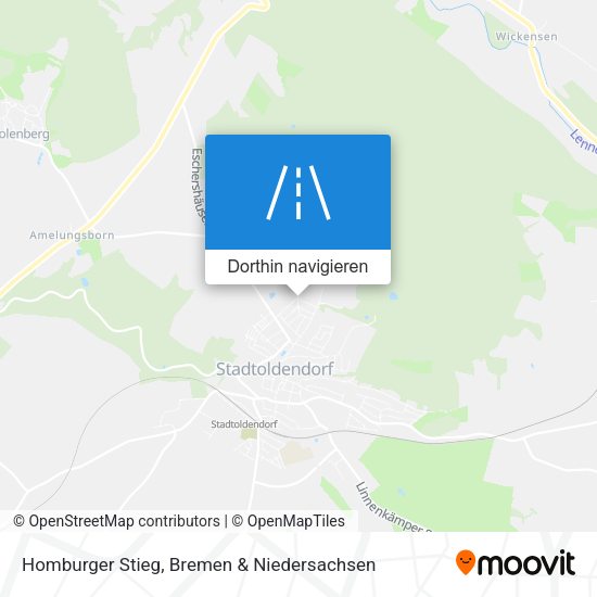 Homburger Stieg Karte