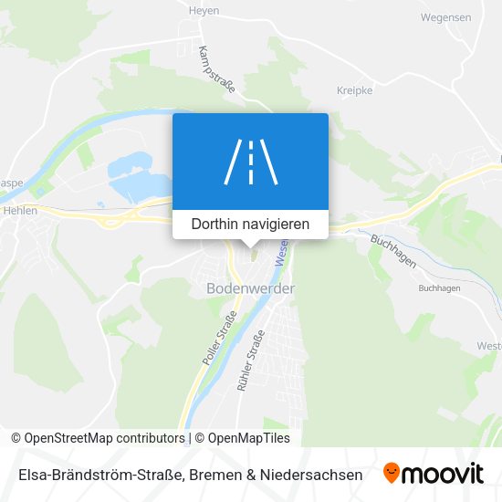 Elsa-Brändström-Straße Karte
