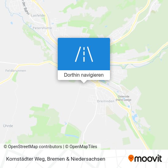 Kornstädter Weg Karte