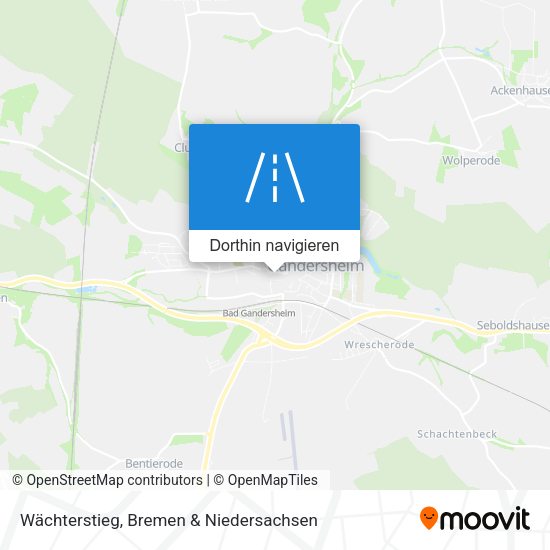 Wächterstieg Karte