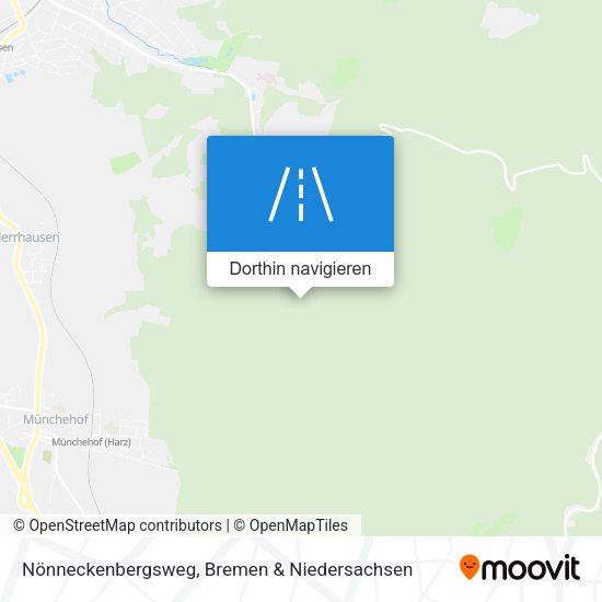 Nönneckenbergsweg Karte