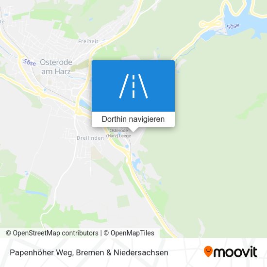 Papenhöher Weg Karte