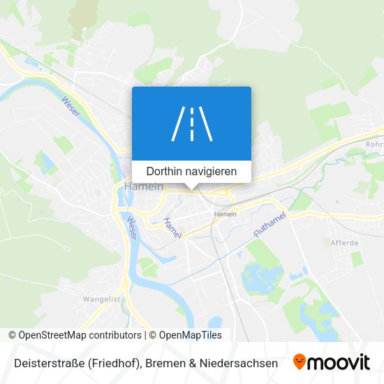 Deisterstraße (Friedhof) Karte