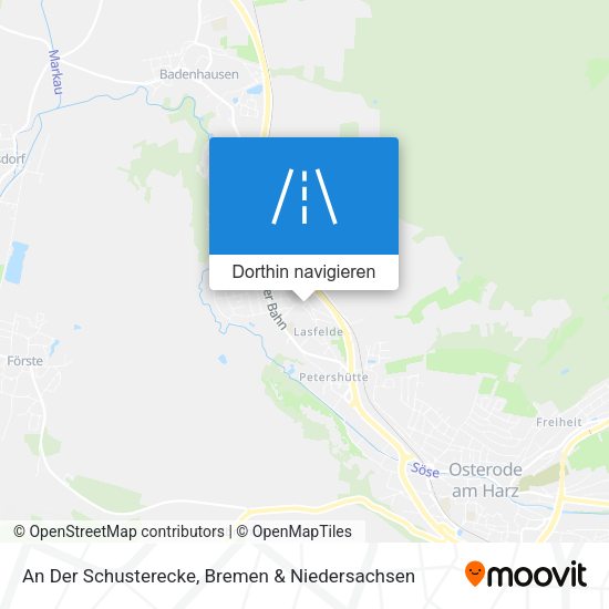 An Der Schusterecke Karte
