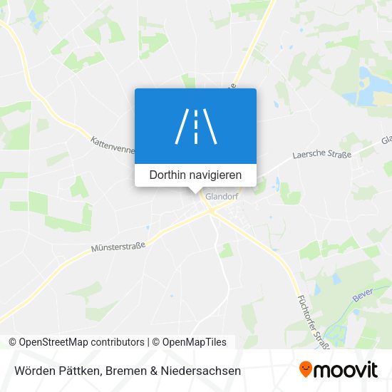 Wörden Pättken Karte