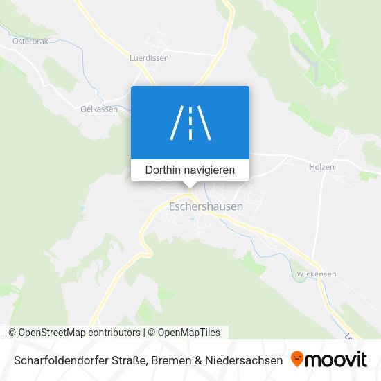 Scharfoldendorfer Straße Karte