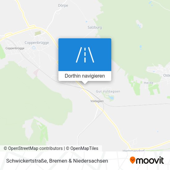 Schwickertstraße Karte