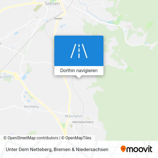 Unter Dem Netteberg Karte