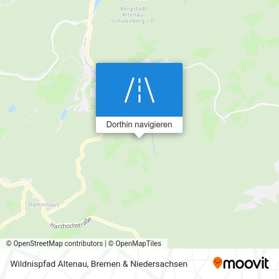 Wildnispfad Altenau Karte