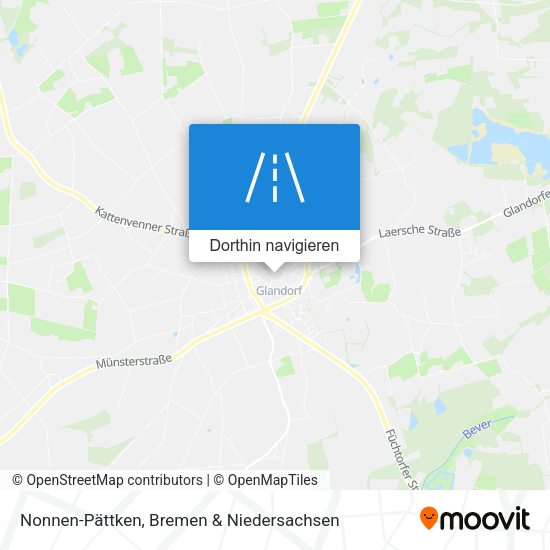 Nonnen-Pättken Karte
