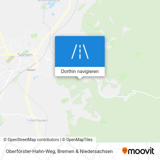 Oberförster-Hahn-Weg Karte