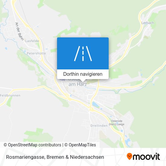Rosmariengasse Karte