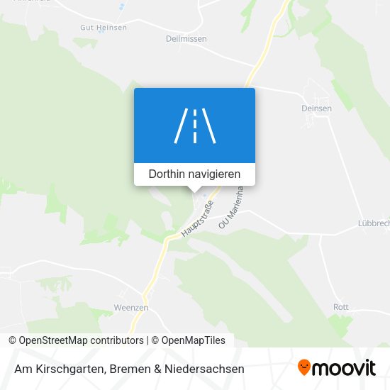 Am Kirschgarten Karte