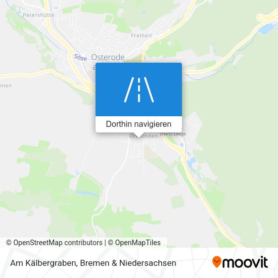 Am Kälbergraben Karte