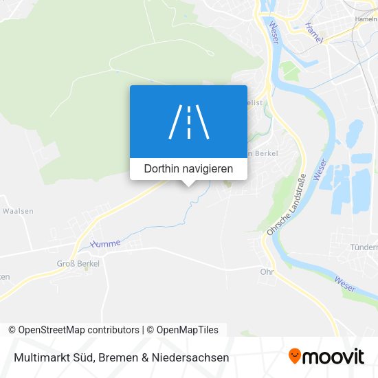 Multimarkt Süd Karte