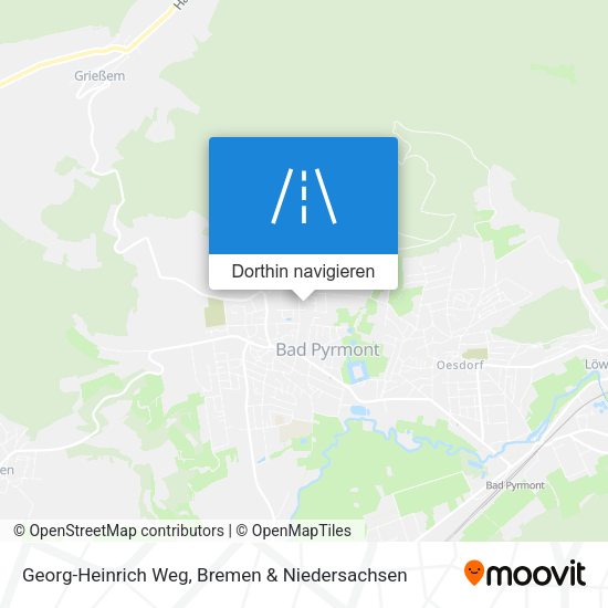 Georg-Heinrich Weg Karte