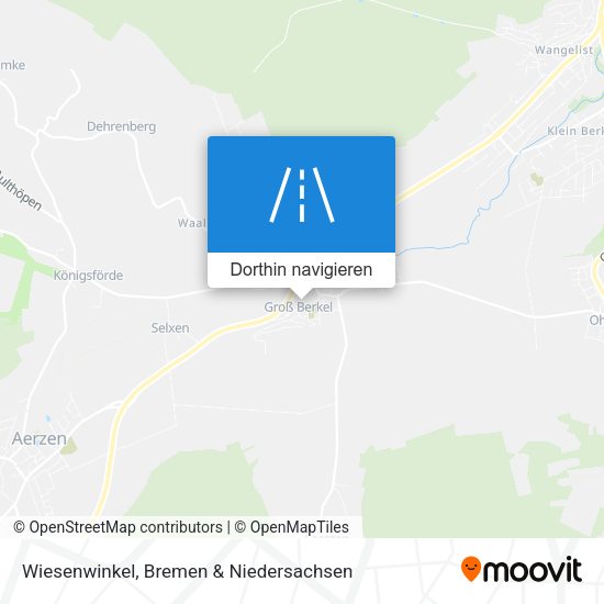 Wiesenwinkel Karte