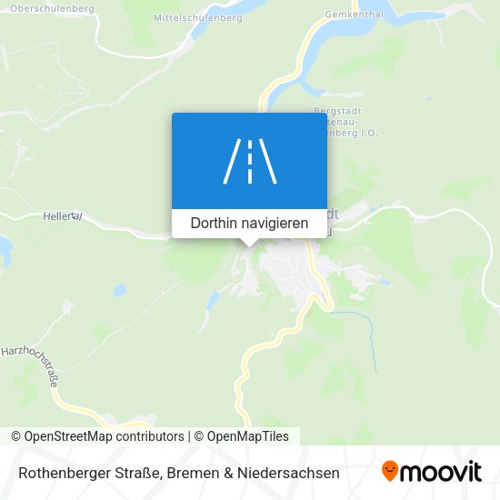 Rothenberger Straße Karte