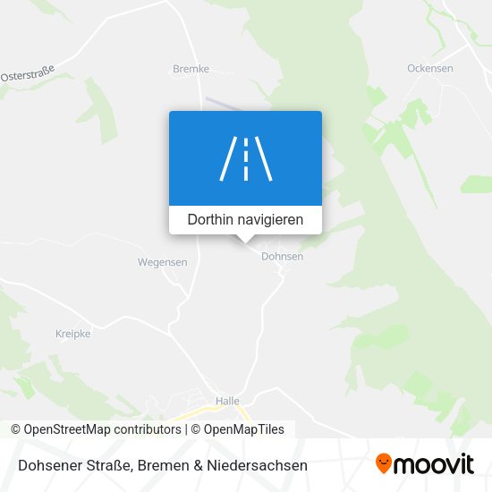 Dohsener Straße Karte