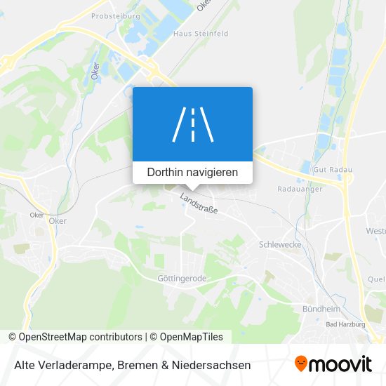 Alte Verladerampe Karte