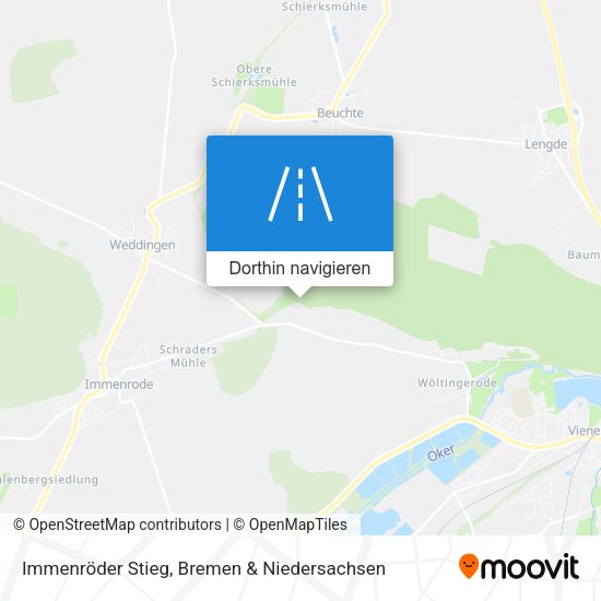 Immenröder Stieg Karte