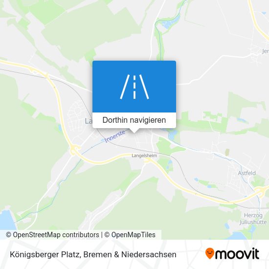 Königsberger Platz Karte