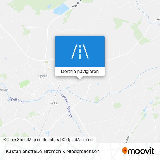 Kastanienstraße Karte