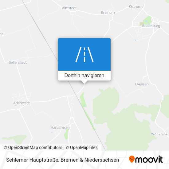 Sehlemer Hauptstraße Karte