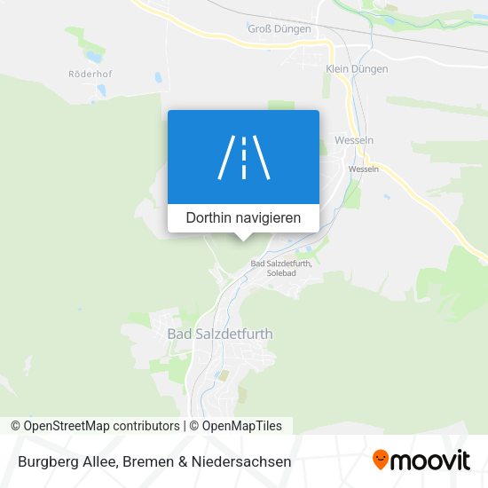 Burgberg Allee Karte