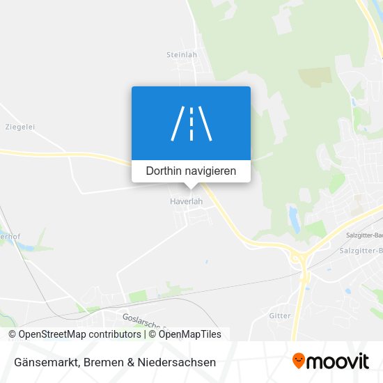 Gänsemarkt Karte