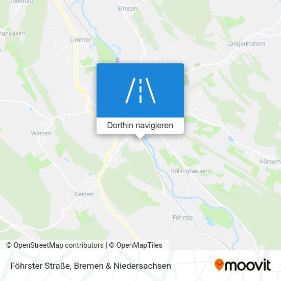 Föhrster Straße Karte