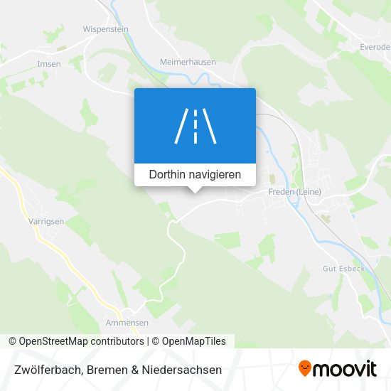 Zwölferbach Karte