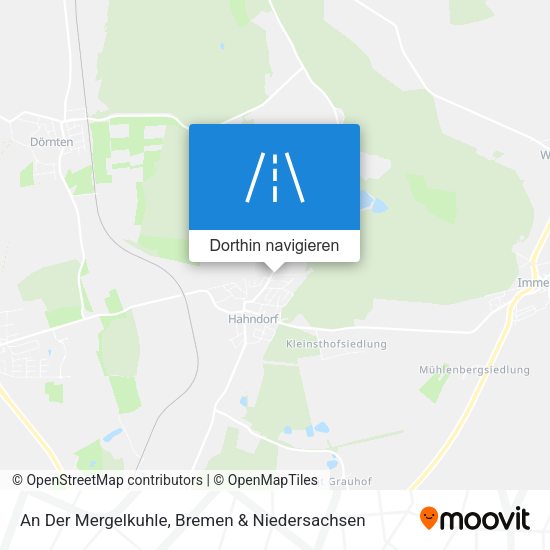 An Der Mergelkuhle Karte