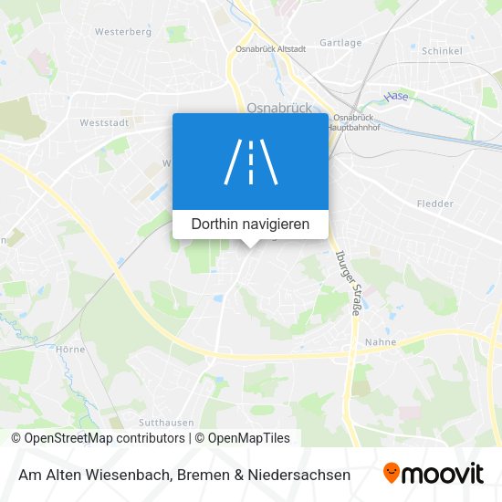 Am Alten Wiesenbach Karte