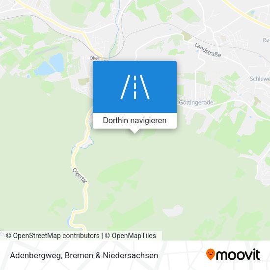 Adenbergweg Karte