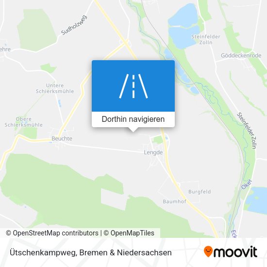 Ütschenkampweg Karte