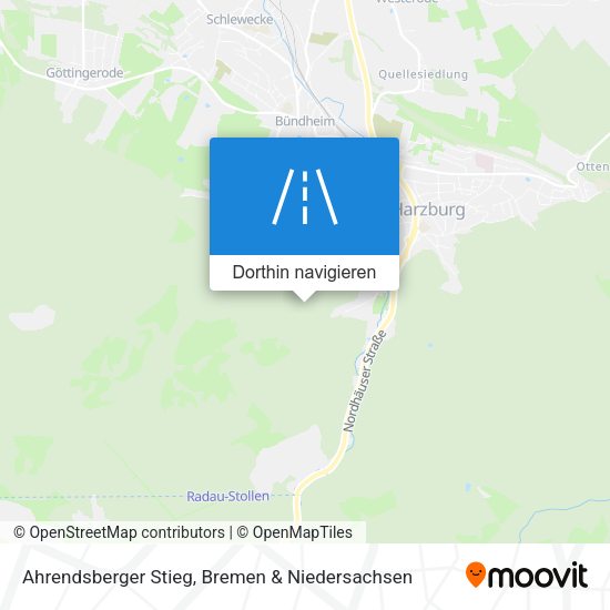 Ahrendsberger Stieg Karte