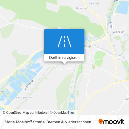 Marie-Moelhoff-Straße Karte
