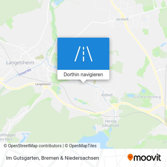 Im Gutsgarten Karte